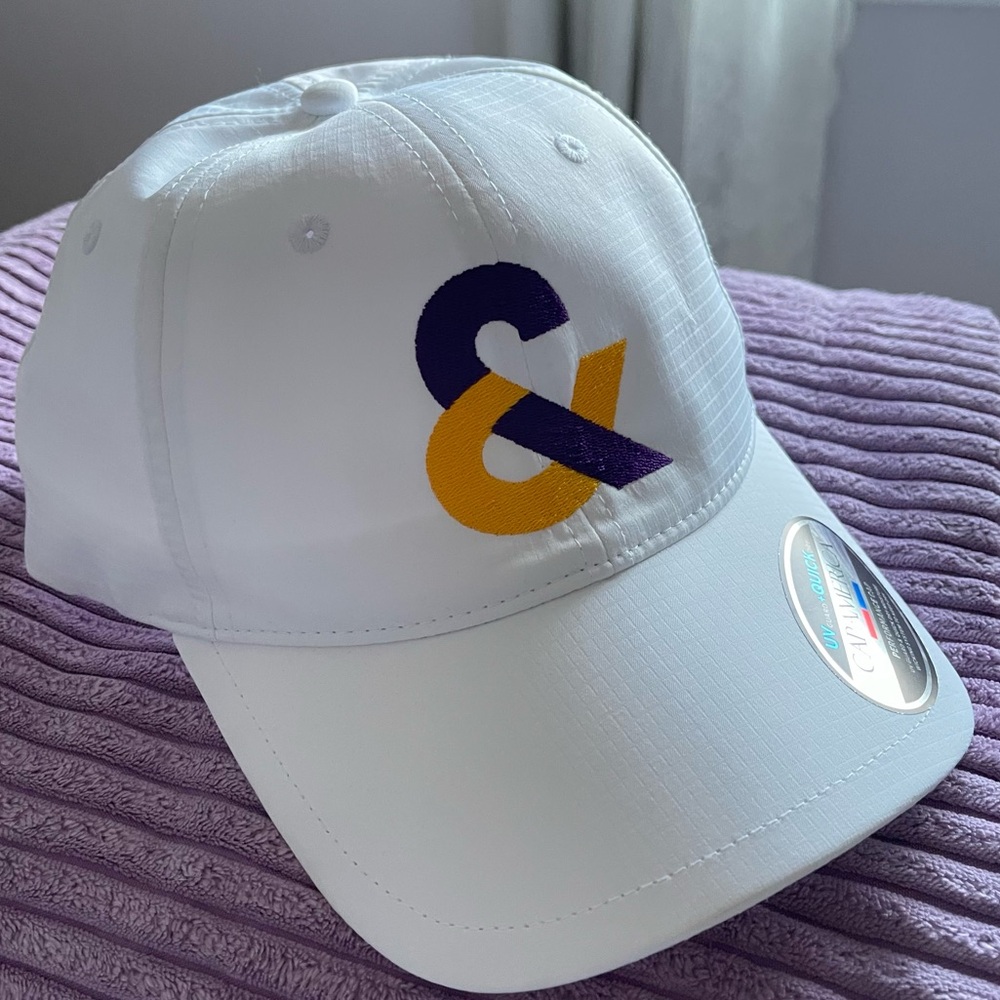 New Golf Baseball White Cap